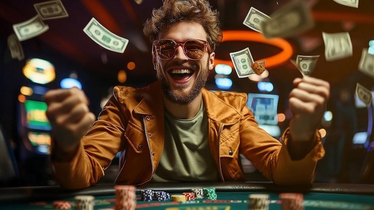 Studio live dealer HD Tampilan studio live dealer dengan kamera HD dan meja blackjack di sahabat slot88
